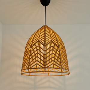 Suspension en cuivre martelé